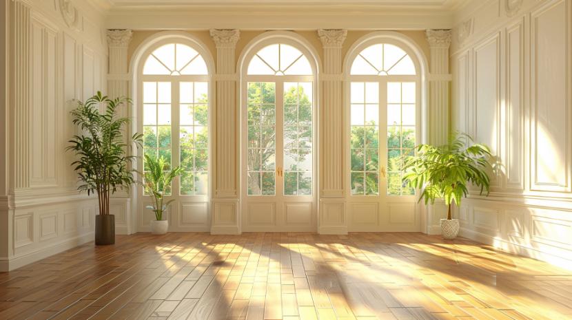 Arched Windows in Swansea 